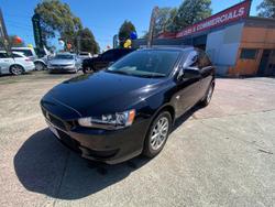 2011 Mitsubishi Lancer SX CJ MY11 Black