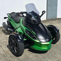 2013 Can-Am Spyder RSS SE5 Spyder RSS Green