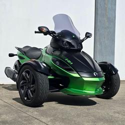 2013 Can-Am Spyder RSS SE5 Spyder RSS Green