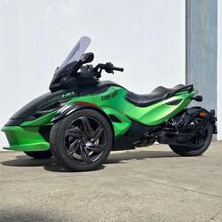 2013 Can-Am Spyder RSS SE5 Spyder RSS Green