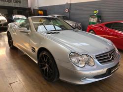 2003 Mercedes-Benz SL-Class SL500 R230 Tellurium Silver