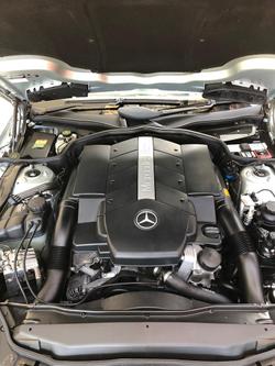 2003 Mercedes-Benz SL-Class SL500 R230 Tellurium Silver