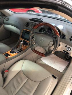 2003 Mercedes-Benz SL-Class SL500 R230 Tellurium Silver