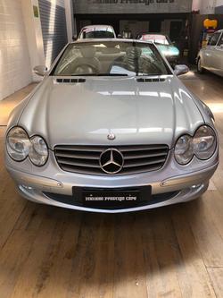 2003 Mercedes-Benz SL-Class SL500 R230 Tellurium Silver