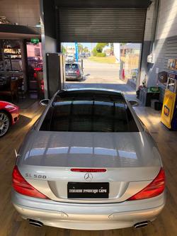 2003 Mercedes-Benz SL-Class SL500 R230 Tellurium Silver