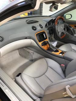 2003 Mercedes-Benz SL-Class SL500 R230 Tellurium Silver