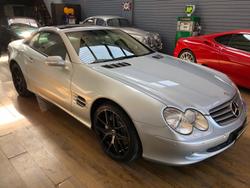 2003 Mercedes-Benz SL-Class SL500 R230 Tellurium Silver