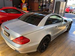 2003 Mercedes-Benz SL-Class SL500 R230 Tellurium Silver