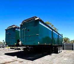 2014 Freightmaster Hardox Chassis Tipper Green
