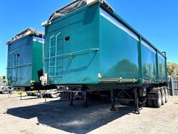2014 Freightmaster Hardox Chassis Tipper Green