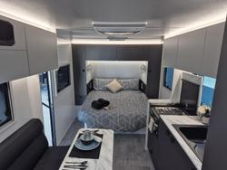 2025 New Age Caravans 21' Road Owl Expedition Family Bunk