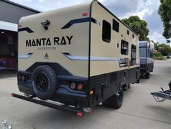 2025 New Age Caravans Manta Ray 16Ft Couples Expedition My25 Off Road Caravan