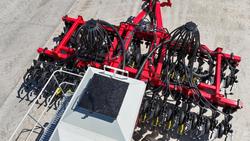 0 SERAFIN ECOSOW 632 SINGLE DISC SEEDER WITH PJ GREEN NEW RED