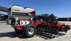 0 SERAFIN ECOSOW 632 SINGLE DISC SEEDER WITH PJ GREEN NEW RED
