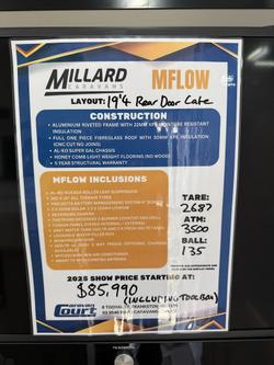 2025 Millard Mflow Series Ii