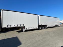 2025 Krueger 34P Double Drop Mezzanine B Double Combination White