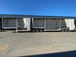 2025 Krueger 34P Double Drop Mezzanine B Double Combination White