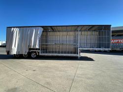 2025 Krueger 34P Double Drop Mezzanine B Double Combination White