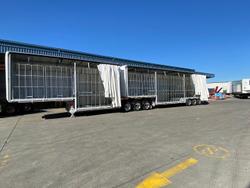 2026 Krueger 34P Double Drop Mezzanine B Double Combination White