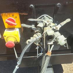 2021 Global Power and Air GPS050 7 Screw Air Compressor Red