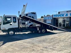2000 IZUZU Frr500a 175 Siteck Tilt Tray Read Full Spec $45000+Gst IZUZU FRR 500 175 SITECK WHITE