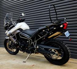 2016 Triumph Tiger 800 XR Tiger White