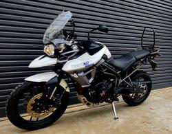 2016 Triumph Tiger 800 XR Tiger White