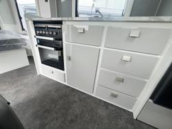 2025 JB Caravans Dirt Roader 18'6 Front Door Cafe