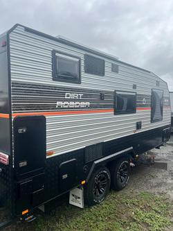 2025 JB Caravans Dirt Roader 18'6 Front Door Cafe