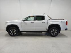 2024 Volkswagen Amarok TDI600 Style NF MY23 4X4 Constant Clear White