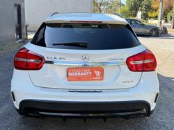 2014 Mercedes-Benz GLA-Class GLA45 AMG X156 Four Wheel Drive Cirrus White