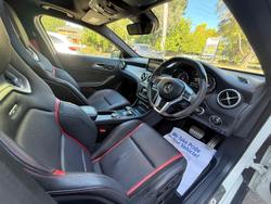 2014 Mercedes-Benz GLA-Class GLA45 AMG X156 Four Wheel Drive Cirrus White