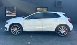 2014 Mercedes-Benz GLA-Class GLA45 AMG X156 Four Wheel Drive Cirrus White