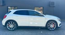 2014 Mercedes-Benz GLA-Class GLA45 AMG X156 Four Wheel Drive Cirrus White
