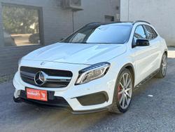 2014 Mercedes-Benz GLA-Class GLA45 AMG X156 Four Wheel Drive Cirrus White