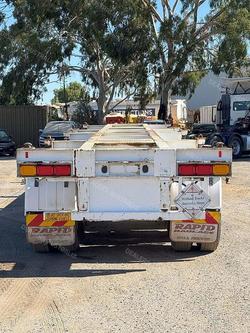 1998 TOS Transport Triaxle Skel