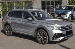2024 Volkswagen Tiguan 162TSI R-Line Allspace 5N MY24 Four Wheel Drive Pyrite Silver