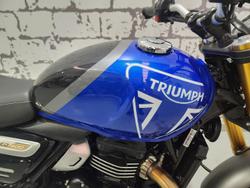 2025 Triumph Speed 400 Speed Four Blue