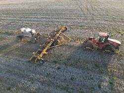 0 SERAFIN ULTISOW FORWARD FOLD S1872 SINGLE DISC SEEDER USED YELLOW