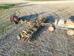 0 SERAFIN ULTISOW FORWARD FOLD S1872 SINGLE DISC SEEDER USED YELLOW