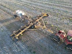 0 SERAFIN ULTISOW FORWARD FOLD S1872 SINGLE DISC SEEDER USED YELLOW