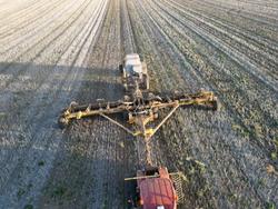 0 SERAFIN ULTISOW FORWARD FOLD S1872 SINGLE DISC SEEDER USED YELLOW