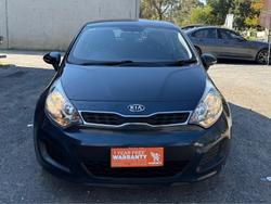 2012 Kia Rio S UB MY12 Deep Blue