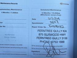 2012 Kia Rio S UB MY12 Deep Blue