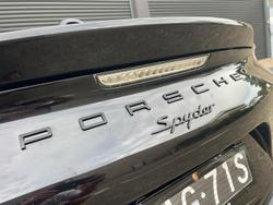 2016 Porsche
                Boxster Spyder