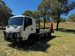 2023 Isuzu Fsr 140-260 With Steel Tray & Crane In Stock Now! White