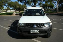 2009 Mitsubishi Triton GLX ML MY09 4x2 White