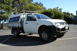 2009 Mitsubishi Triton GLX ML MY09 4x2 White