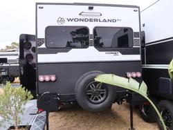 2025 Wonderland RV Rear Club Lounge Layout With Centre Bathroom