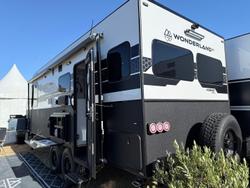 2025 Wonderland RV Rear Club Lounge Layout With Centre Bathroom